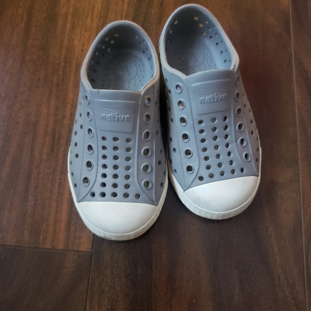 Native Grey Kids shoes